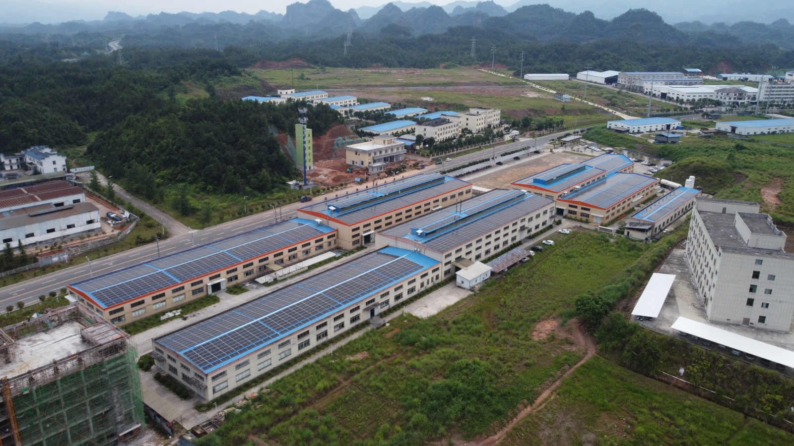 金融+EPC受企业青睐 威廉希尔williamhill承建江西尚朋科技光伏屋顶项目完工并网